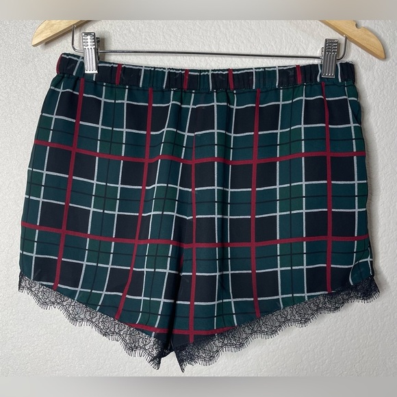 Revolve Lover + Friends Young Romance Tartan Plaid Shorts Size Small - Picture 3 of 8
